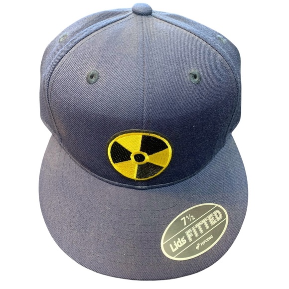 Blue wheel fitted cap 7 1/2 - Picture 1 of 4